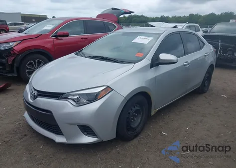 2015 Toyota Corolla Le z USA, uszkodzony, nr VIN 2T1BURHE9FC321390